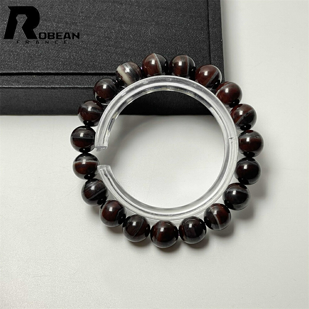 夢色 EU製 ★ROBEAN・スギライト杉石★ブレスレット パワーストーン 天然石 平和 アクセサリー 綺麗 お守り水晶 綺麗 プレゼント ギフト きれいめ 幸運 贈り物 9.8-10.1mm M0406839