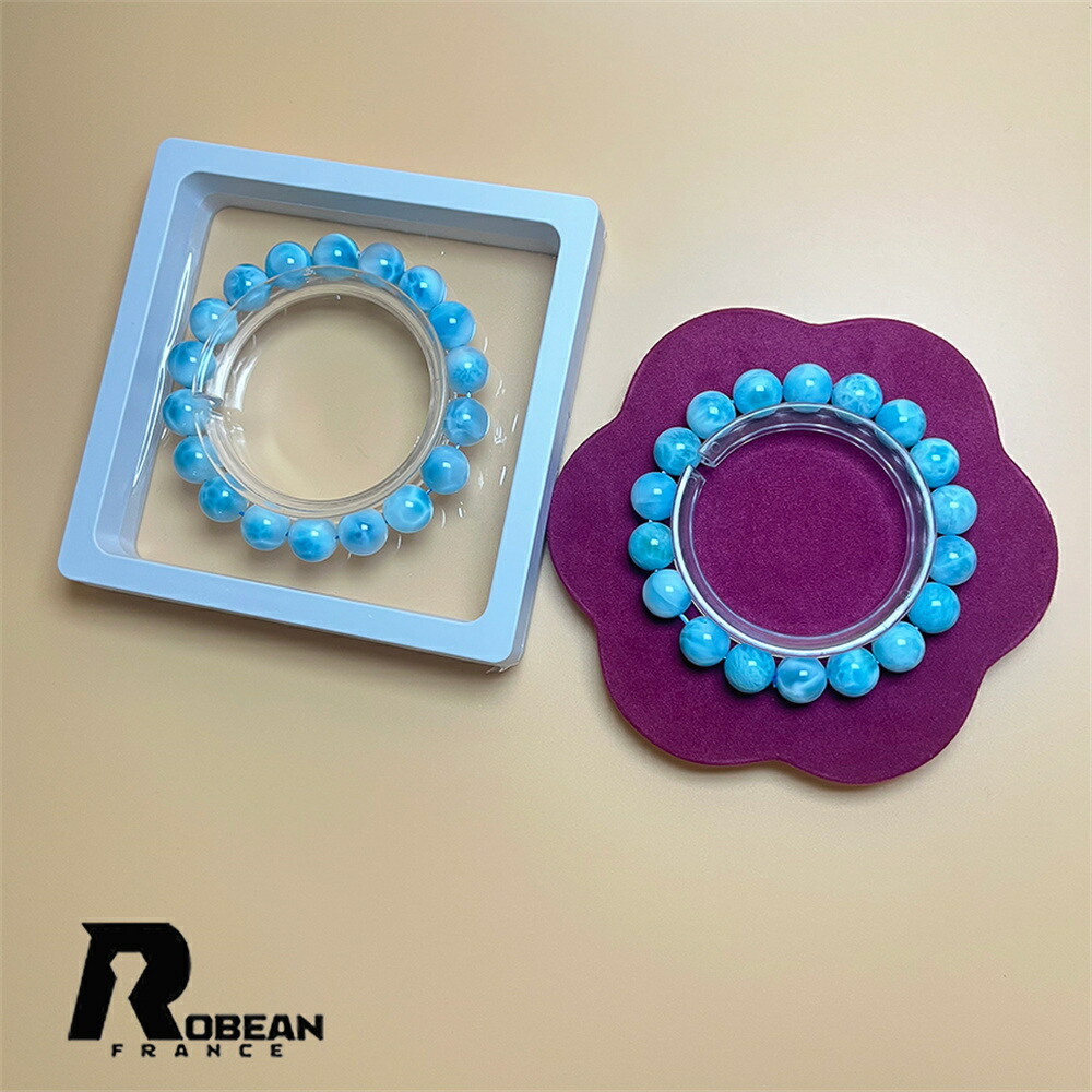 【百貨店SALE 10%OFF】滅多にない EU製 ★ROBEAN・ドミニカ共和国産のラリマー★力強さ石ころ 腕輪 天然石 開運 金運 好いたらしい付属品 天然石 原石 価値高い 飛び切り 窈窕たる 好いたらしい 仕合わせ 護身符 斎戒もく浴 差し上げ物 差し上げ物 生まれ落ちる日 レディース メンズ 男 女兼用
