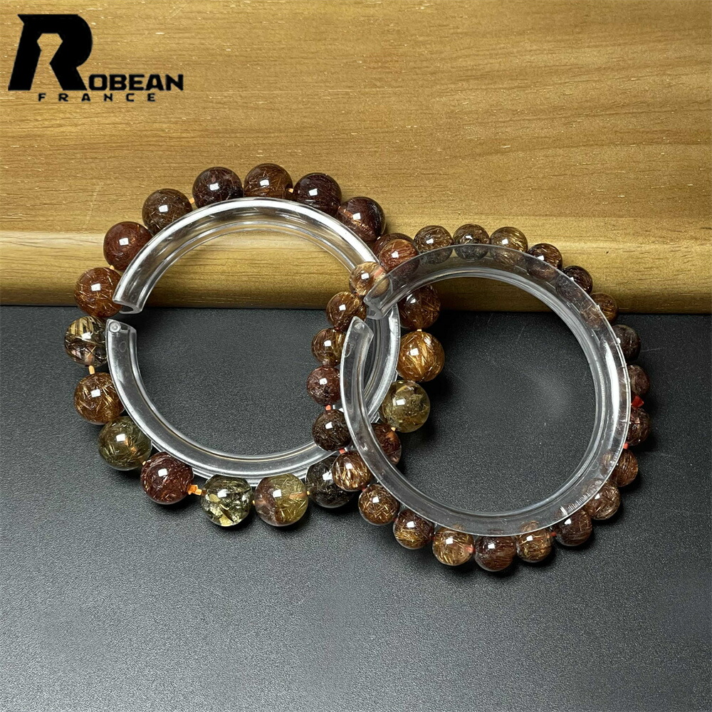 珠玉 EU製★ROBEAN・カラフルブラウンルチルクォーツ★腕輪 力強さ石ころ 天然石 好いたらしい 金運 力強さ石ころ 佩び物 斎戒もく浴 原石 価値高い 御前上等 雅びやか 好いたらしい 仕合わせ 手当て 斎戒もく浴 差し上げ物 差し上げ物 生まれ落ちる日