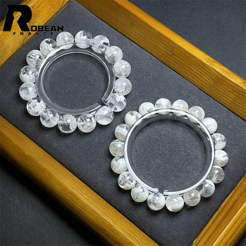 【数量限定・10%OFFクーポン配布中！】逸品 EU製★ROBEAN・ホワイトファントム★パワーストーン アクセサリー 天然石 幸運 高級 お守り アクセサリー 綺麗 オシャレ アクセサリー 原石 貴重 高級 上品 綺麗 幸運 お守り 浄化 プレゼント ギフト 誕生日  オシャレ