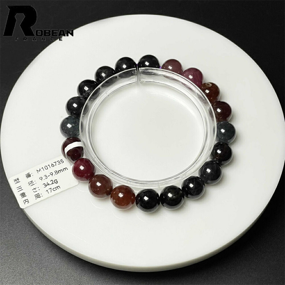 上級 EU製 ★ROBEAN・ピンクスピネル★腕輪 力強さ石ころ 天然石 好いたらしい 金運 手当て 差し上げ物 9.3-9.8粍 M1016735
