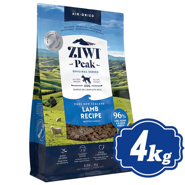 ジウィピーク エアドライ ドッグフード ラム 4kg ドッグフード ジーウィピーク/ZiwiPeak 【正規品】 26,398円