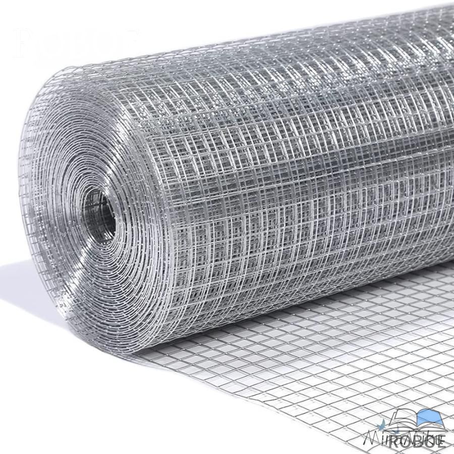 チキンワイヤーメッシュ、 金網 メッシュ メタルメッシュロール 農学用柵 溶接金網 スクエアメッシュフェンシング 金網腰掛け かざり付ける柵 亜