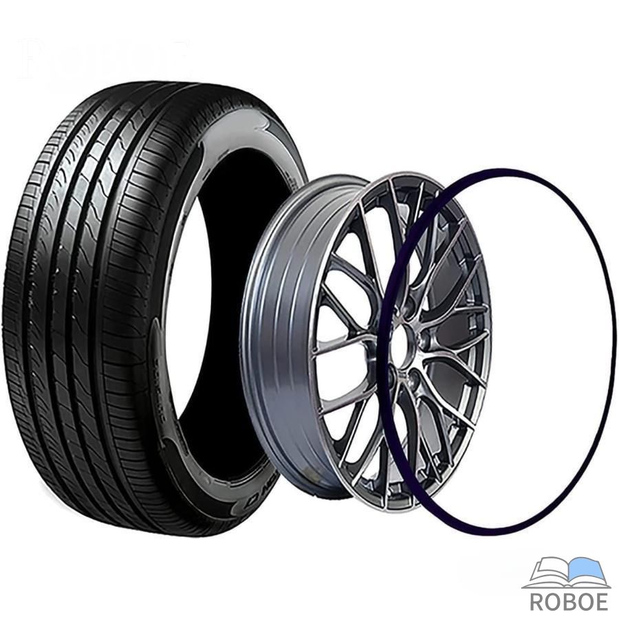 ホイールリムガード リムかばい立て 車輪 リムかばい立て プロテクター アロイホイールリムプロテクター 日産用 16-20in リムプロテクター