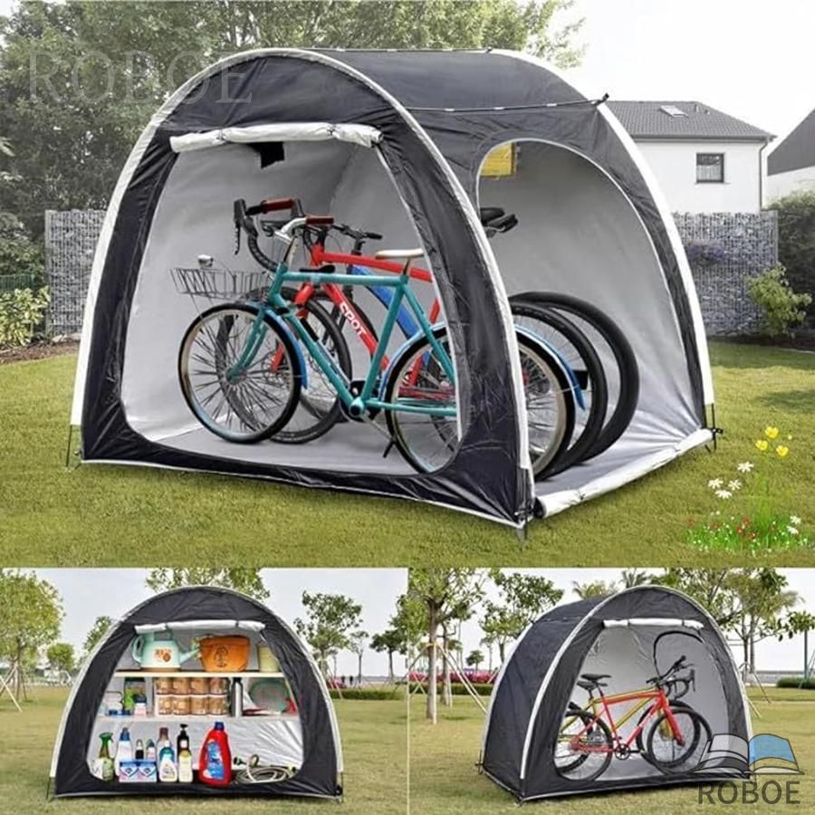自転車 テント サイクルハウス 2ドア 自転車 収納 屋外 自転車置き場 自転車 ガレージ 物置 バイクガレージ 自転車 車庫 サイクルパーキ