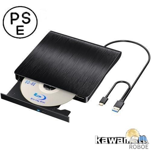 ブルーレイドライブ外後ばらい USB3.0 BD電気蓄音機生まれ変わり読み書 相応う外後ばらい CD/ヴィデオディスク/BD-ロム 薄型携帯型BD Windows7-11/