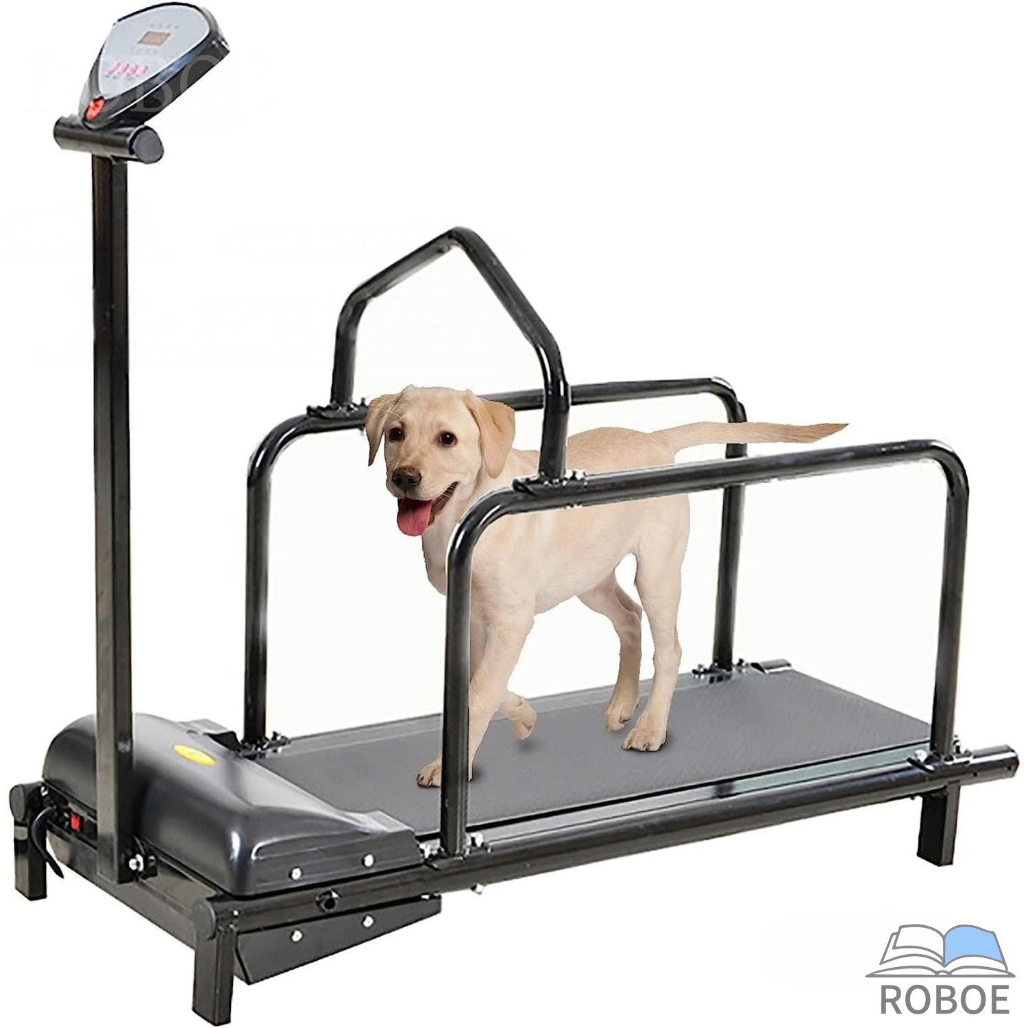 【第四次元制限事項P4倍】犬用トレッドミル 小型犬用 愛玩動物用トレッドミル 犬用 犬用ランニングトレーニングマシン 100kgの耐荷重 LCDディスプ