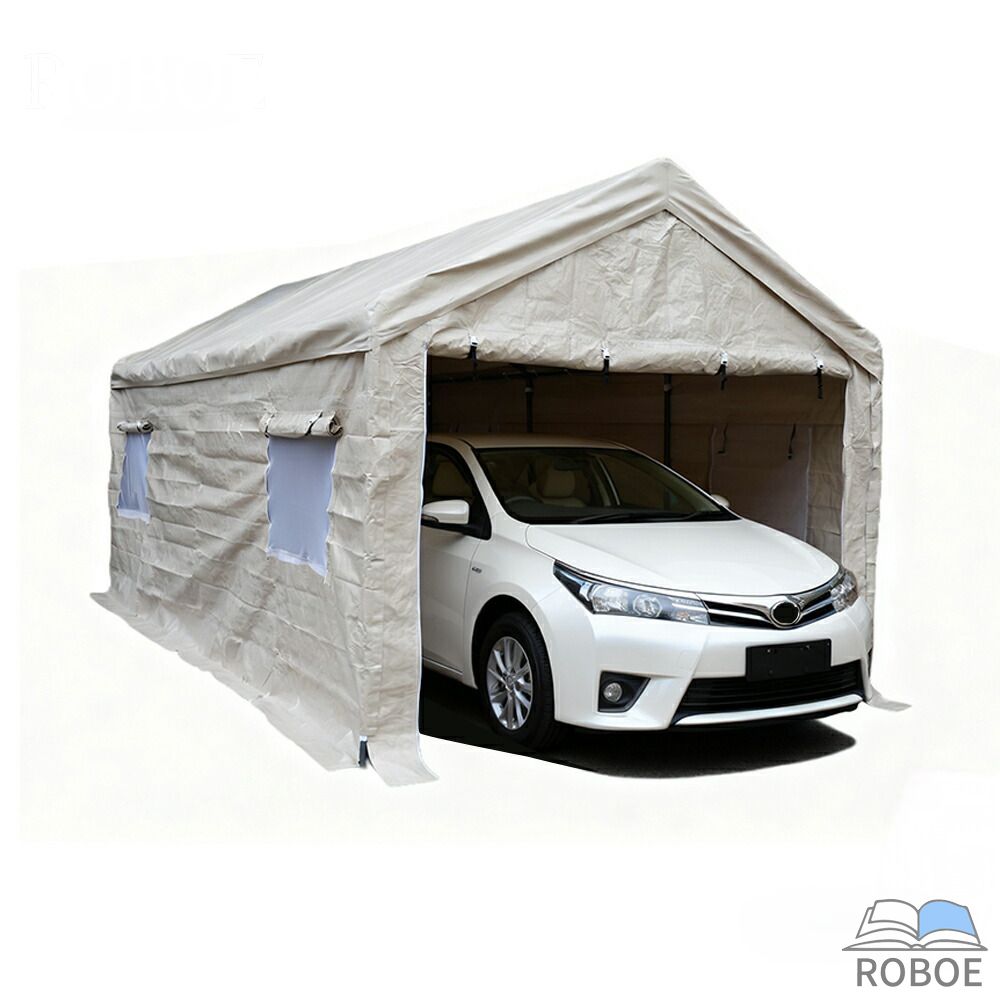 【ベージュ?取りまかなうあり】自動二輪車車宿り 幕屋 車宿り幕屋 車宿り幕屋 3×6m UV 車宿り幕屋 鉄道車両界面 車