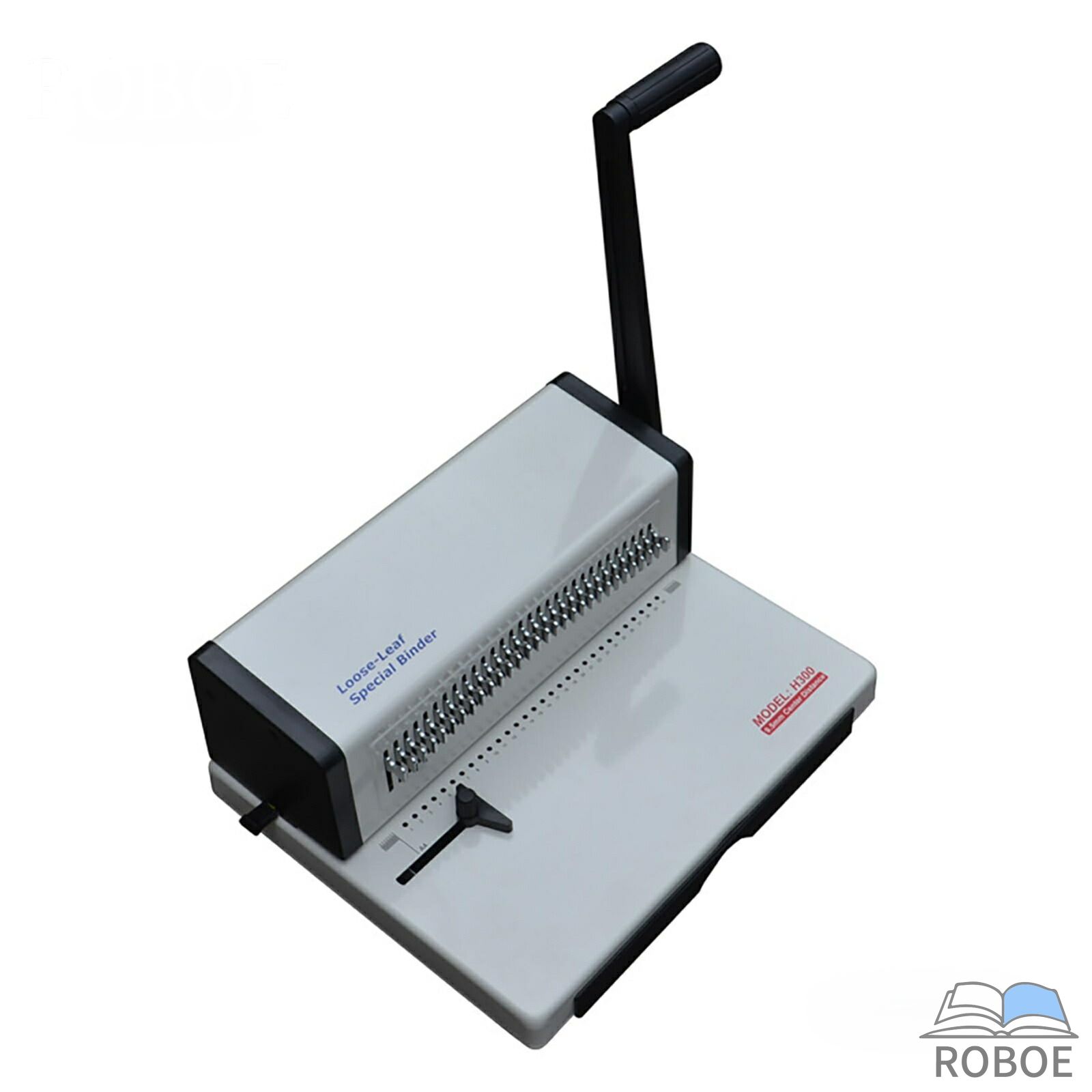 捲線渦巻き製本機、コームバインダーマシン、手動ブックメーカー 30穴 20枚綴り、殴り付ける整理保存用具 調節する能力のあるな捲線製本背、レタ