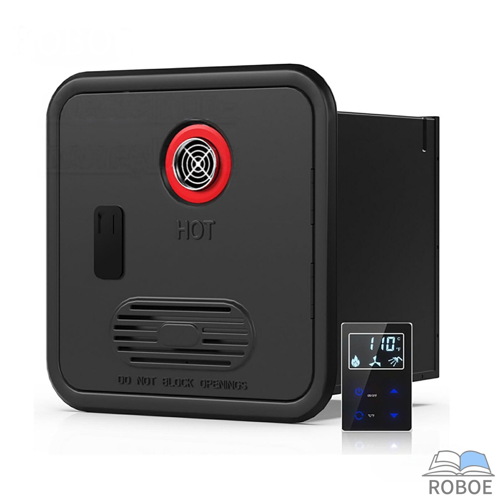 電動サバーバンRV給湯器、55,000 BTU RV貯蔵タンク受け答え給湯器、高台相応う、DC 12V、15 x 15in部屋の入り口付き添い人、全RV相応う、シャワー頭顱なし