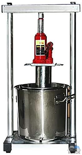 搾汁機 12-36L ワイン圧搾機 ステンレス鋼 果汁 絞り器 自家醸造機 ハニープレス抽出器、大型フルーツハニープレッサー、ステンレススチ 28,454円