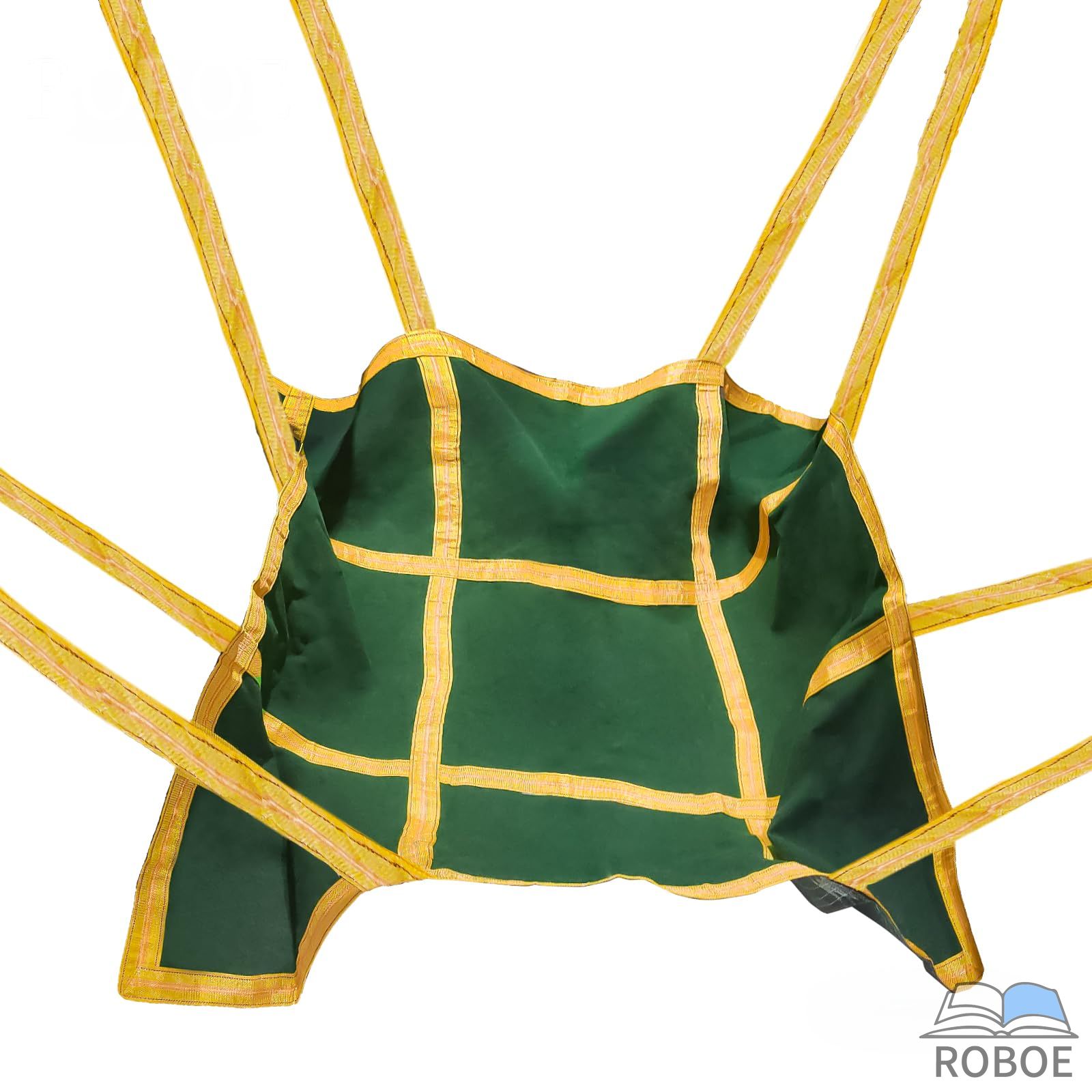 シートモッコ 150×150珊 耐荷重1.5t 手ごわい 牢固たる 布モッコ 八点吊り手合い モッコタスキ イージーモッコ 軽さ豪然たるシートモッコ 積み降ろすモ