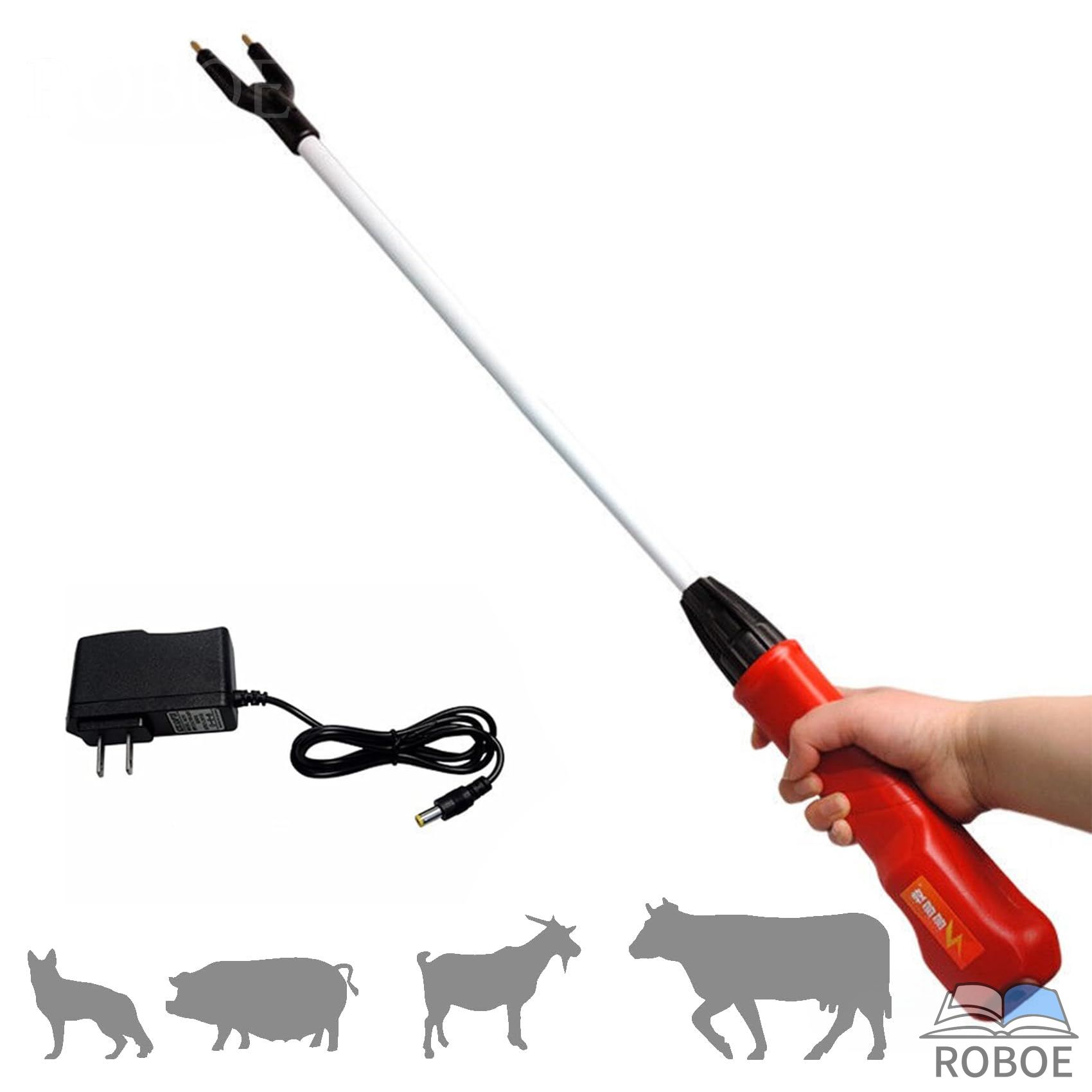 稼穡用 安全性のあるさそい出す物の具 申し受ける式 プロッドスティック｜軽さ850g 5-8第四次元年代順の継続当て嵌める｜雨合羽防塵 ダブル取り替えっこ心積もり｜LED点火装置付き添い人｜栽培所?牧