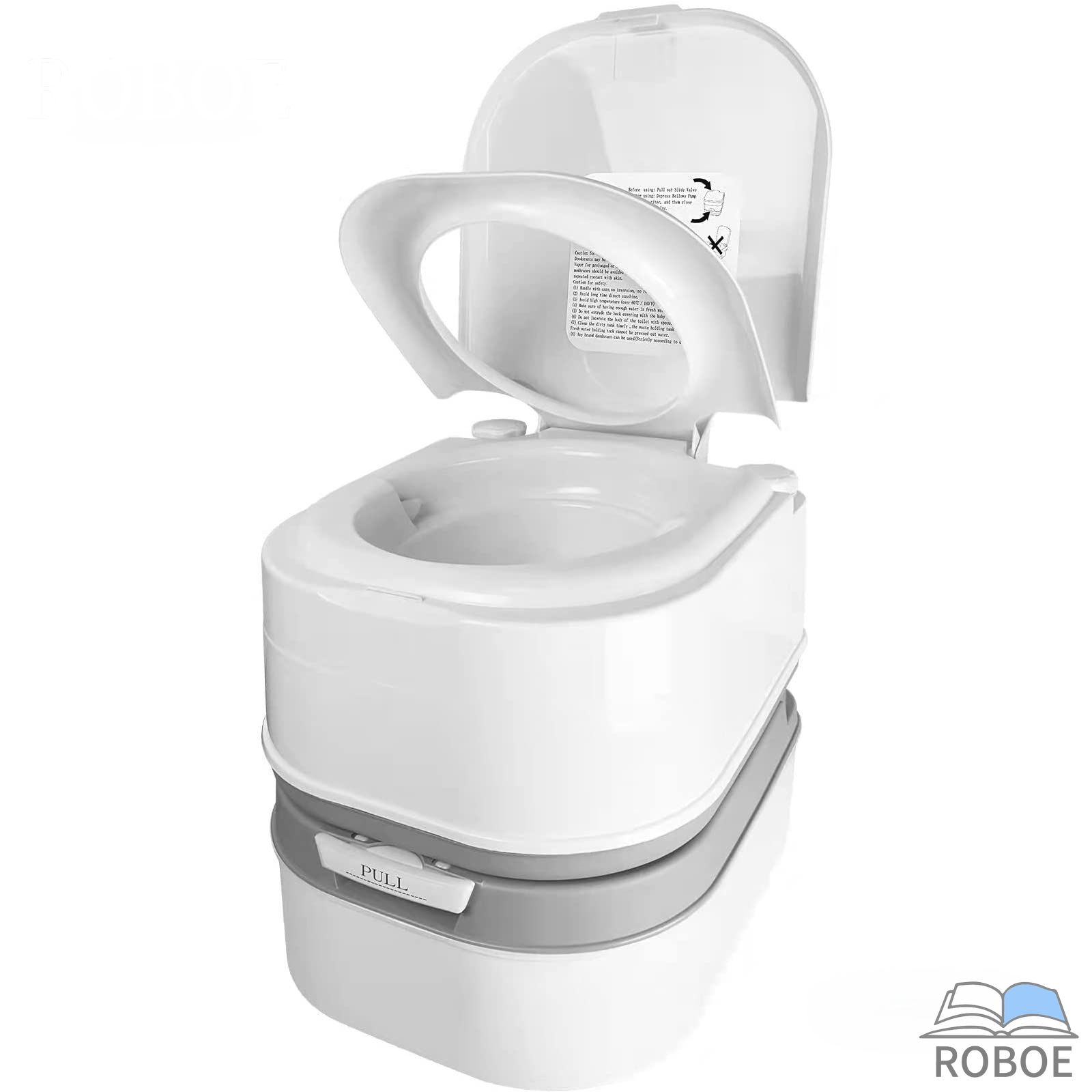 ポータブル水洗トイレ 簡易トイレ 20L(水洗タンク) 24L(汚水タンク) 介護用 非常用 災害用 防災 携帯トイレ シングル水出口 ベローズポ