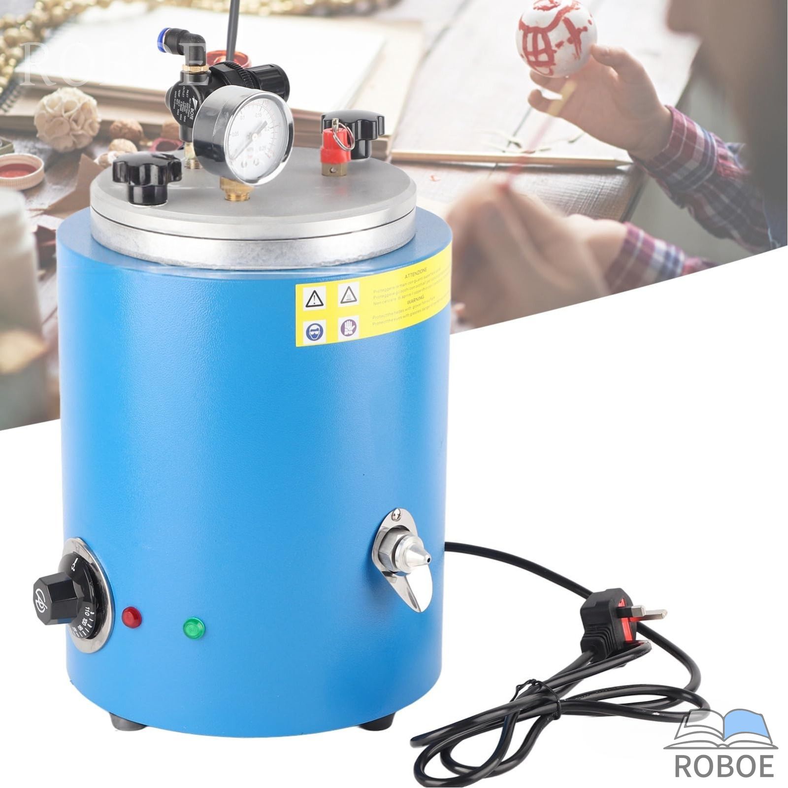 無意味さワックスインジェクター、350Wワックスインジェクターマシン、気温調節する能力のある30℃-110℃蝋涙鋳付ける機、ビーズ宝飾品仕立て上げる用の鋳