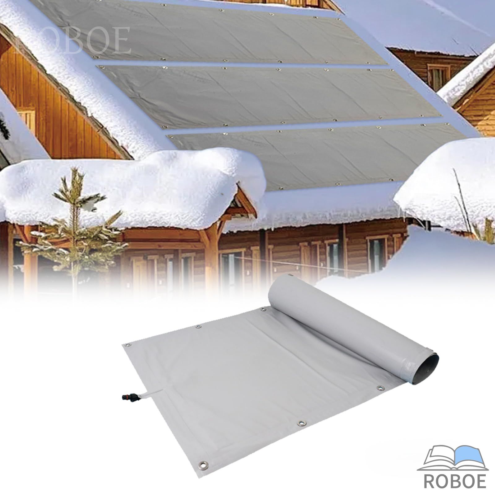 【店舗の人気商品!】屋根融雪マット グラフェン加熱 急速融雪 110v 省エネ IPX7 防水耐低温 - 20度 50年長寿命 カスタマイズ可能 簡単設 12,947円