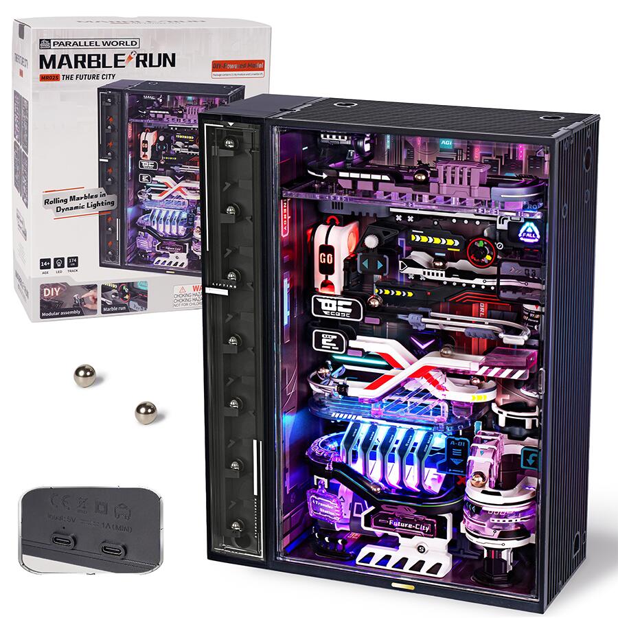 【全店P10倍】立体パズル 電動 パラレルワールド ROKR 可動式モデル ライト付き 3dパズル インテリア装飾 雰囲気作り 玄関 工作キット DIY クラフト 組み立て 暇つぶし 知育玩具 中学生 大人向け 初心者に最適 成人式  男の子へのギフト 誕生日 クリスマス 公式
