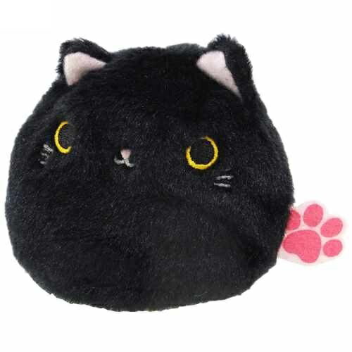 ねこだんご くろ ネコ 手玉 子供 ねこ 猫 ぬいぐるみ プチギフト マスコット グッズ おもちゃ 誕生日プレゼント 雑貨 お手玉 猫グッズ