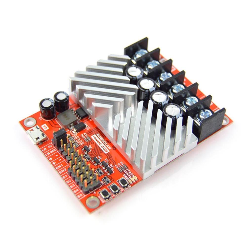 RoboClaw 2x30A 6-34VDC 回生モータコントローラ