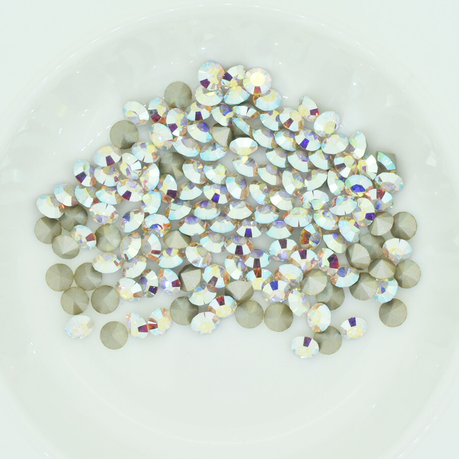 楽天市場】Vカット プレシオサ PP18 クリスタル AB F MAXIMA チャトン