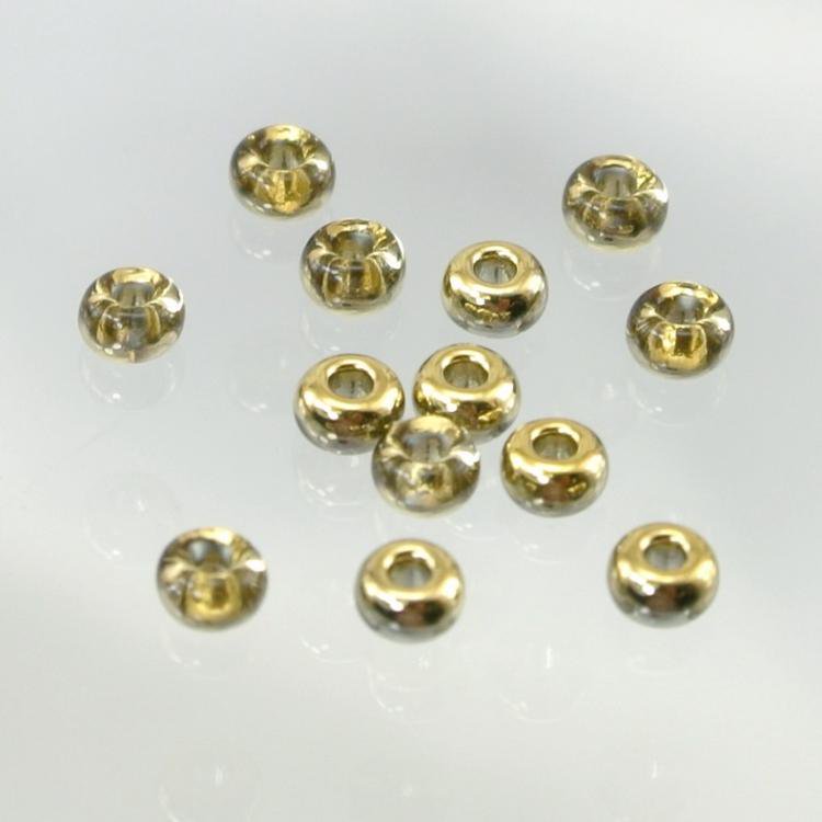 【継続期間制限事項30%OFF】チェコビーズ ロカイル 9/0 約2.5粍 5g/40g/500g 琥珀色 シードビーズ お手々お手伝いさん 手芸 原料品 ピアス 首飾り チェコ 硝子 ビーズ 部分品 硝子ビーズ 佩び物