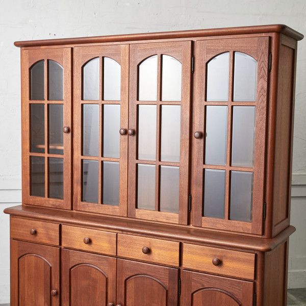 Izf クラシック チーク 食器棚 カップボード 木製 ガラス キャビネット 飾り棚 キッチン 収納家什 ナチュラル カントリー コロニアル Dinbokforing Se Izf クラシック チーク 食器棚 カップボード 木製 ガラス キャビネット 飾り棚 キッチン 収納家什 ナチュラル カントリー コロニアル Dinbokforing Se