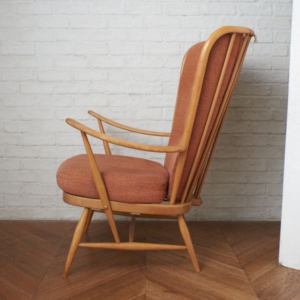 IZ60637F☆ercol ウィンザー トールバック アームチェア ハイバック