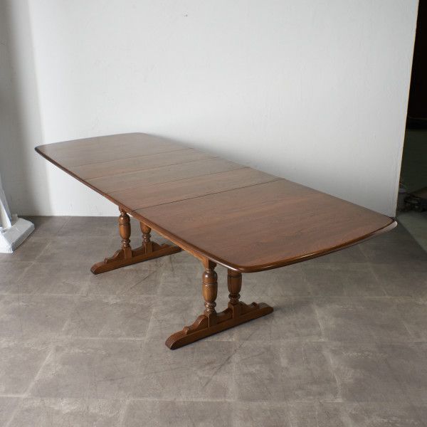 IZ62726N☆大判 ERCOL オールドコロニアル リフェクトリーテーブル