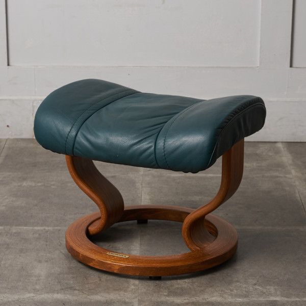 IZ65310N☆エコーネス オットマン 北欧 本革 スツール Ekornes