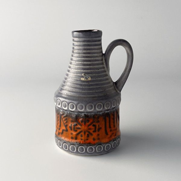 花瓶 フラワーベース ビンテージ ドイツ ヴィンテージ 個性的 楽天市場】西ドイツ German Art Pottery ヴィンテージ フラワー