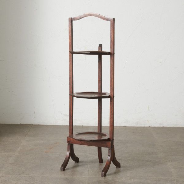 楽天市場】アンティーク 家具 木製 オーク ケーキスタンド クロス