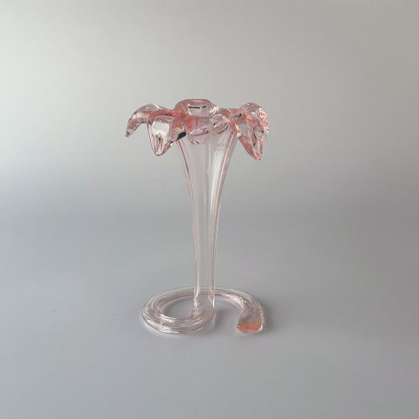 ボヘミアンフラワーベース ボヘミアングラス 500PKカット 花瓶（フラワーベース