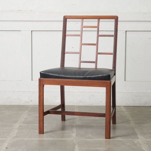 楽天市場】ヴィンテージ ダイニングチェア ローズウッド 無垢材 椅子