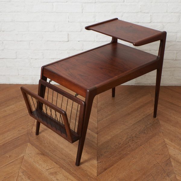 楽天市場】レア ノルウェー BRUKSBO マガジンラック ローズ