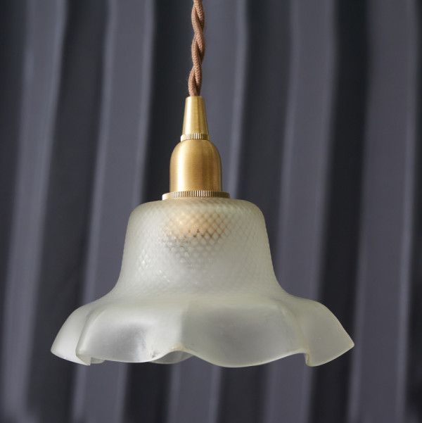 楽天市場】西欧 アンティーク オパールセントガラス シェード