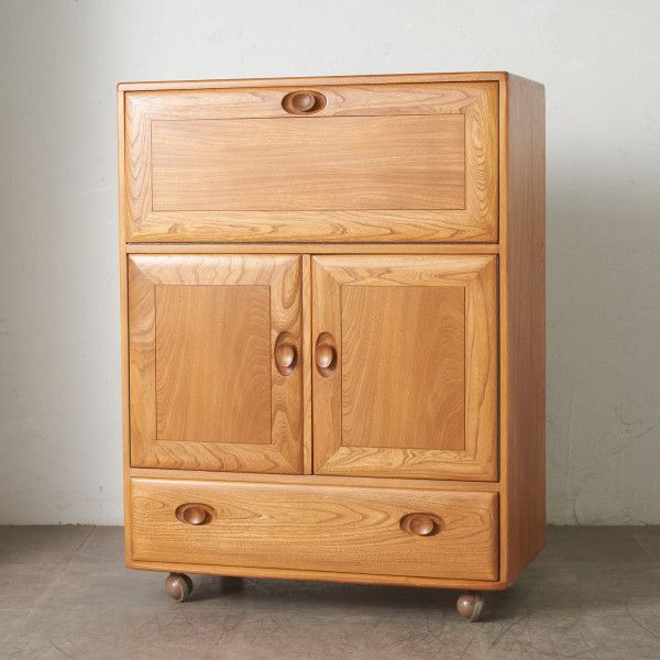 楽天市場】ERCOL ウェルシュドレッサー キャビネット オールド