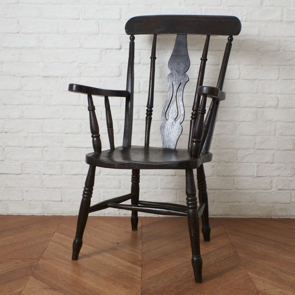 楽天市場】英国 アンティーク ウィンザーチェア アームチェア 無垢材