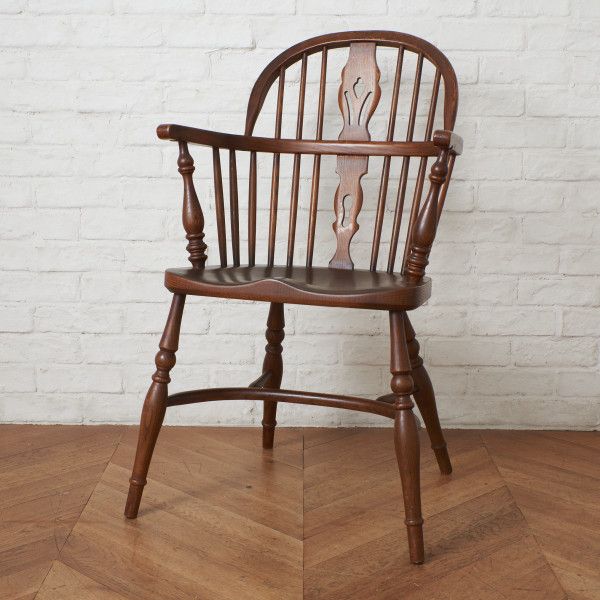 楽天市場】英国 アンティーク キッチンチェア エルム ビーチ 無垢材