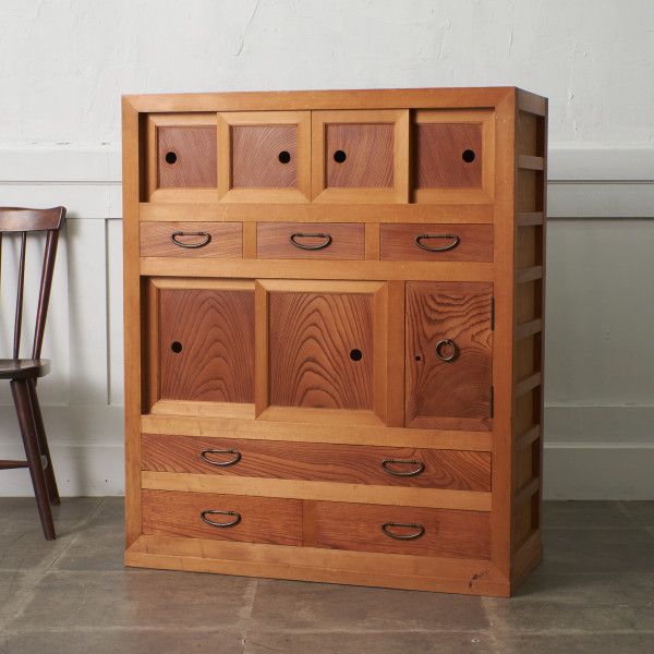 なな様■松本民芸家具■A型整理タンス■41万■ミズメザクラ 無垢材■チェスト なな様□松本民芸家具□A型整理タンス□41万□ミズメザクラ 無垢材