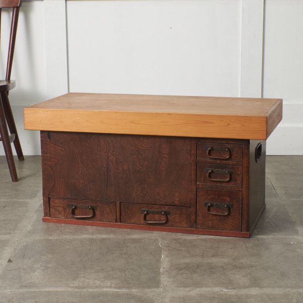 楽天市場】欅 関東長火鉢 囲炉裏 引出し 民芸 茶道具 火道具 古民家 座