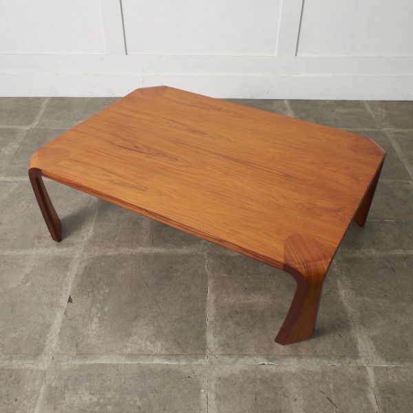 楽天市場】天童木工 座卓 幅121cm バチ脚 リビングテーブル ロー