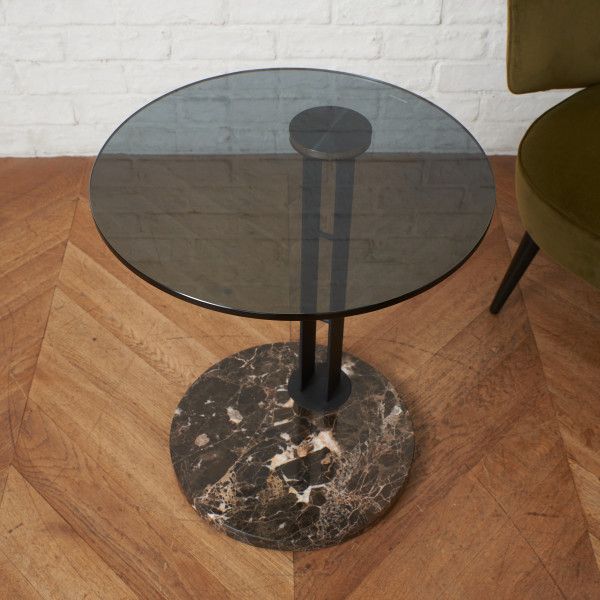 BoConcept サイドテーブル VENEZIA ガラス 大理石 コーヒー