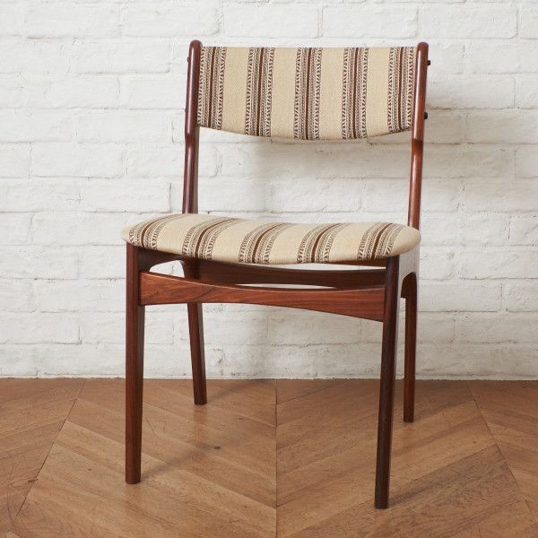 北欧 ヴィンテージ デンマーク製 K. Hoffer Larsen チェア　② 北欧 ヴィンテージ デンマーク製 K. Hoffer Larsen チェア ②