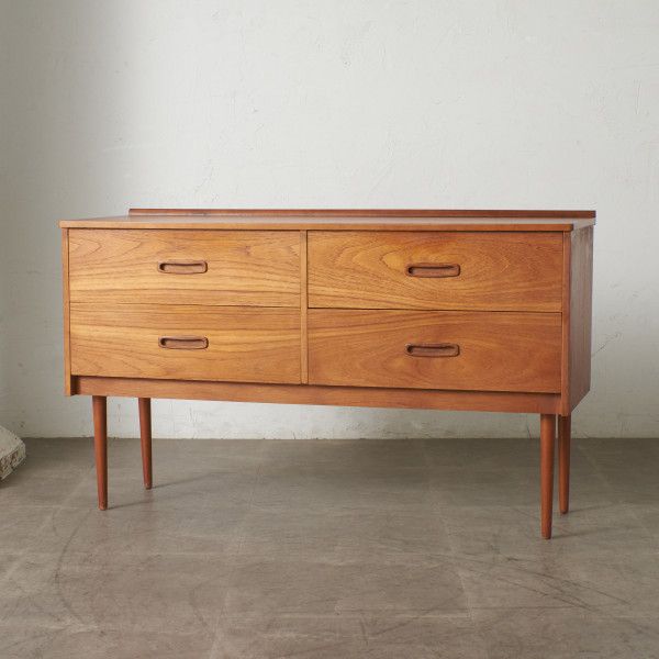 89065☆英国 ヴィンテージ 6段 チェスト 洋タンス ドロワー ハイチェスト