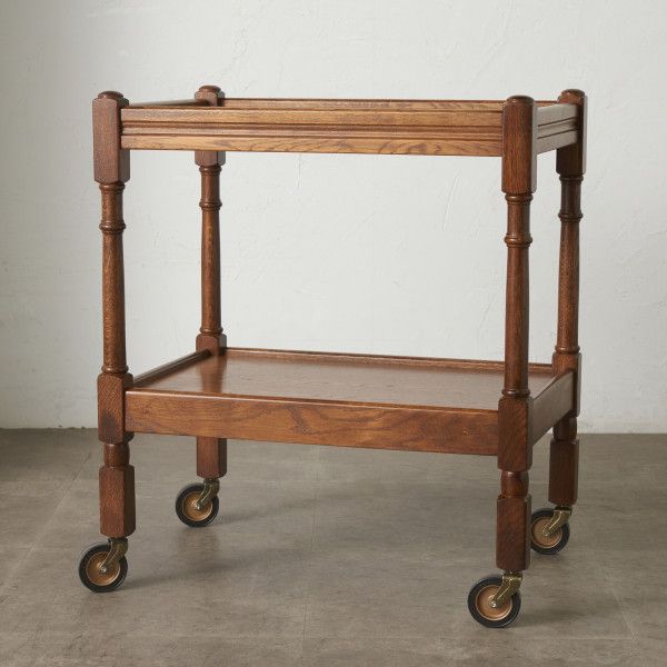 楽天市場】カントリーハウス サイドテーブルワゴン CPT31 木部色 選べ