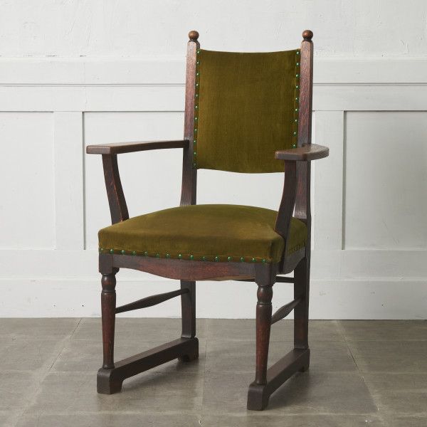 楽天市場】フランス アンティーク ダイニングチェア 本革 鋲打ち