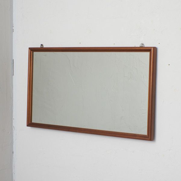 楽天市場】ポラダ ENIGMA ウォールミラー 木製 チェリー 壁掛け 鏡