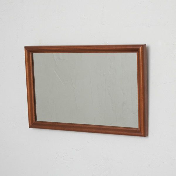 楽天市場】ポラダ ENIGMA ウォールミラー 木製 チェリー 壁掛け 鏡