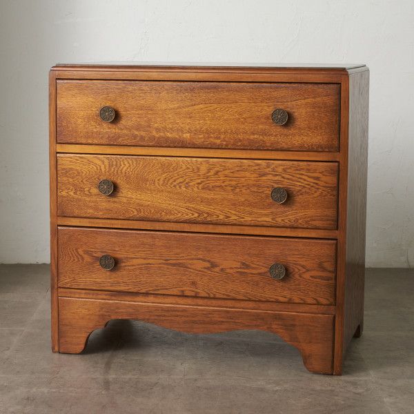 楽天市場】英国 アンティーク オールドパイン 無垢材 4段 5杯 チェスト