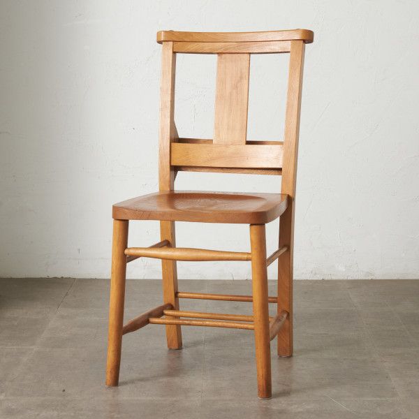 英国アンティーク木製キッチンチェア/ダイニングイス椅子/飾り棚(89-12-1) 英国アンティーク木製キッチンチェア/ダイニングイス椅子/飾り棚(87